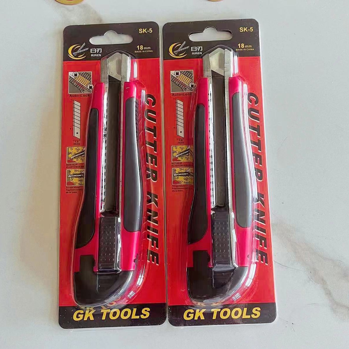 Cuchillo de corte de papel especial grande cuchillo de arte afilado y duradero antideslizante para desempaque de papel