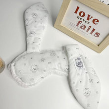 新款可爱甜妹少女感兔耳朵花边眼罩女风卡通二次元睡觉遮光眼罩