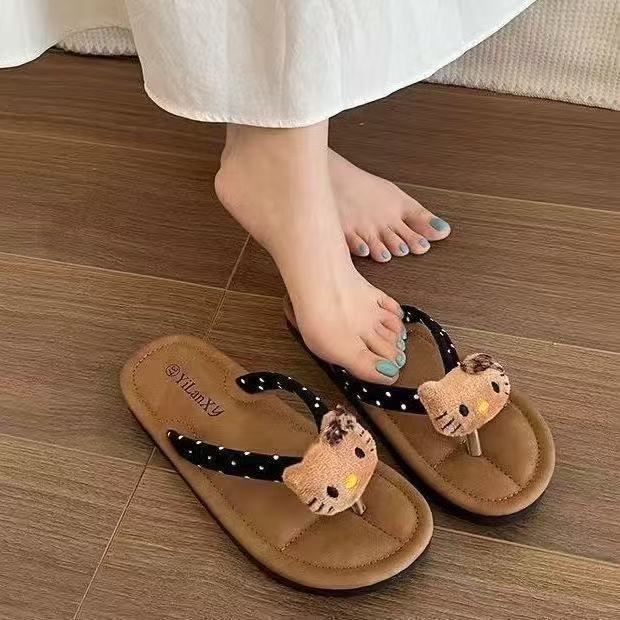Fashionable Summer Slippers for Women, Thick-Soled, Non-Slip, Suitable for Home, Indoor, Beach, and Outdoor Use