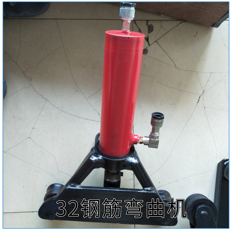 短钢筋折弯机 手拿着钢筋弯曲机 螺纹折弯拉直机