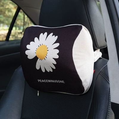 Waist support cute car supplies - diamond-pillow-daisy-single