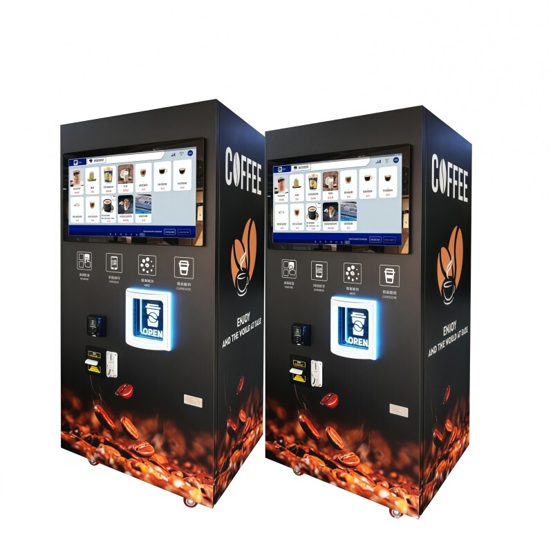 Fully Automatic Intelligent Self-Service Coffee Machine, Automatic Coffee Vending Machine, 24-Hour Unmanned Coffee Machine for Commercial Use Fully Automatic Intelligent Self-Service Coffee Machine, Automatic Coffee Vending Machine, 24-Hour Unmanned Coffee Machine for Commercial Use