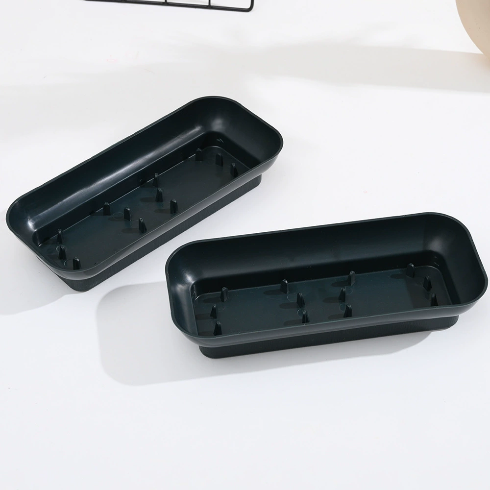 Длинная квадратная игольчатая тарелка лоток для цветочной грязи свадебный автомобиль декоративный пластиковый круглый игольчатый лоток