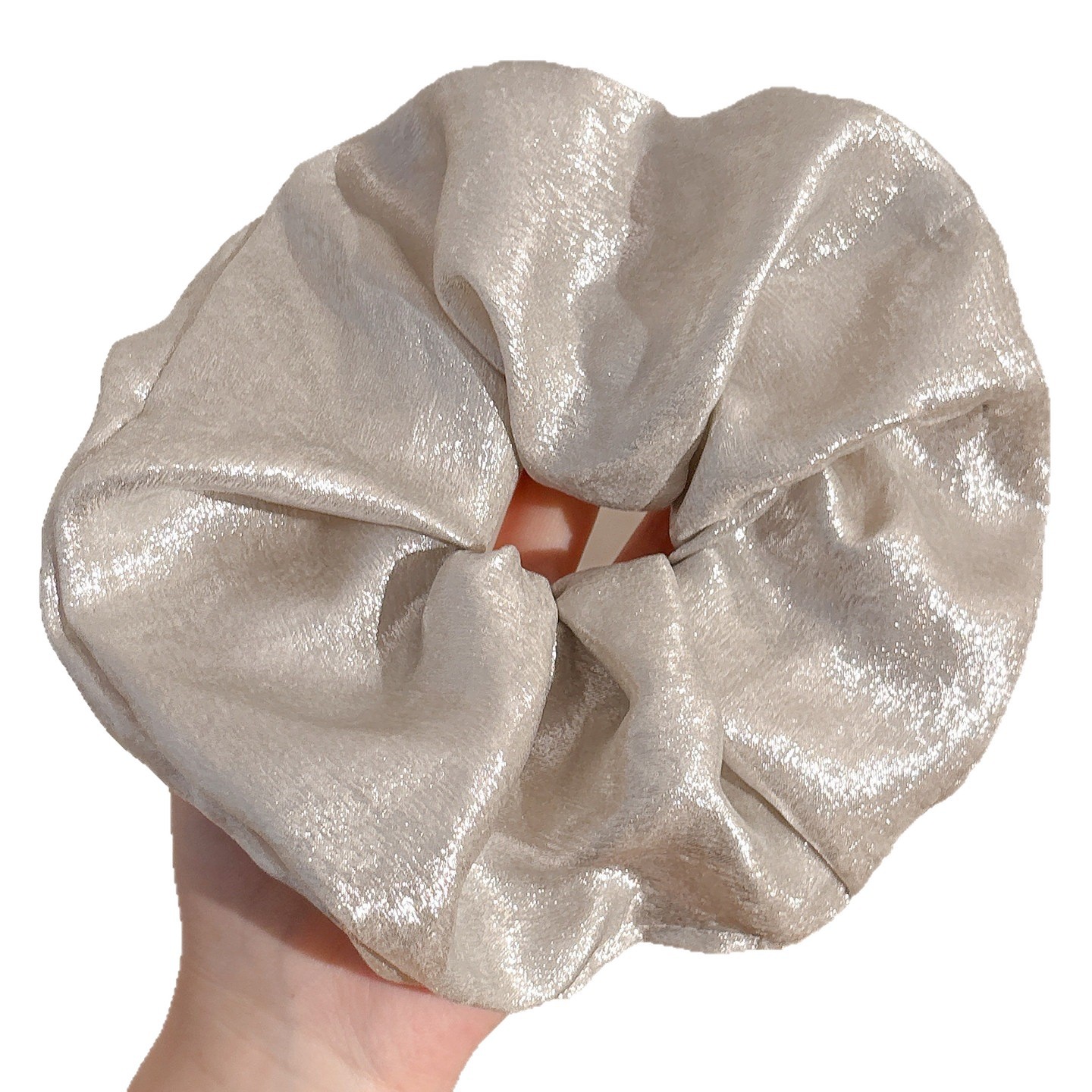 Cuerdas de cabello de viento pastoral pequeñas y altos valores faciales, anillo de cabello de intestino grande, sensación de una niña de banda de goma flácida, cuerdas de malla de banda de bola de cabeza