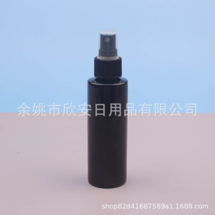 咖啡色喷雾平肩瓶100ml药液小喷壶纯露瓶100ML酒精喷雾瓶