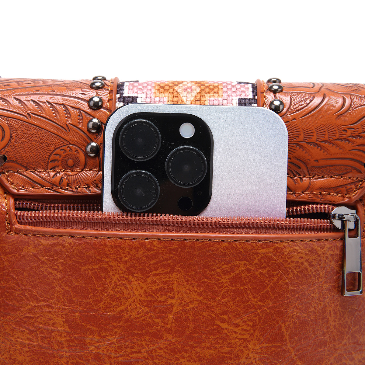 Borse a tracolla per donna Borsa a tracolla in pelle bohémien stampata vintage europea e americana in cotone e lino Borsa da donna alla moda personalizzata_voghion.com