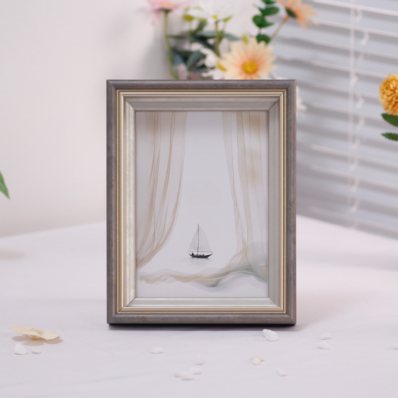 American exquisite picture frame wholesale 5 67 8 10 inch A4 inch table ornaments plastic photo frame 6 x 10 photo frame