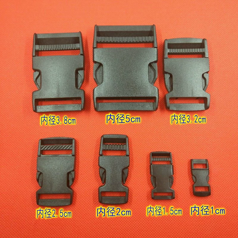 Plastic black polyoxymethylene with clasp, safe bag accessory, wholesale