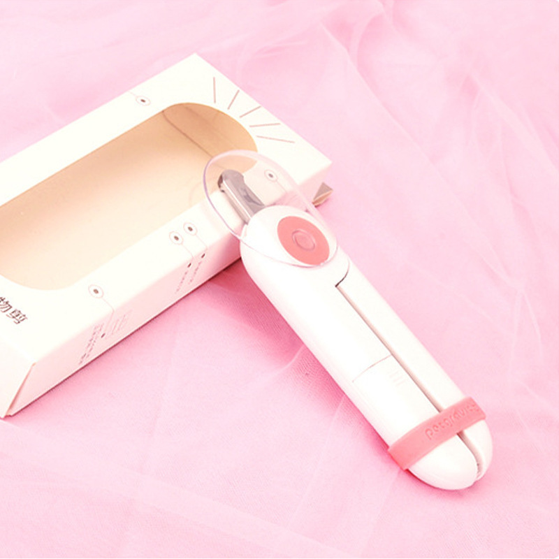 Cruzar la frontera LED luz anti-sangre posición amoladora de uñas gato cortaúñas suministros para mascotas perro cortaúñas para mascotas