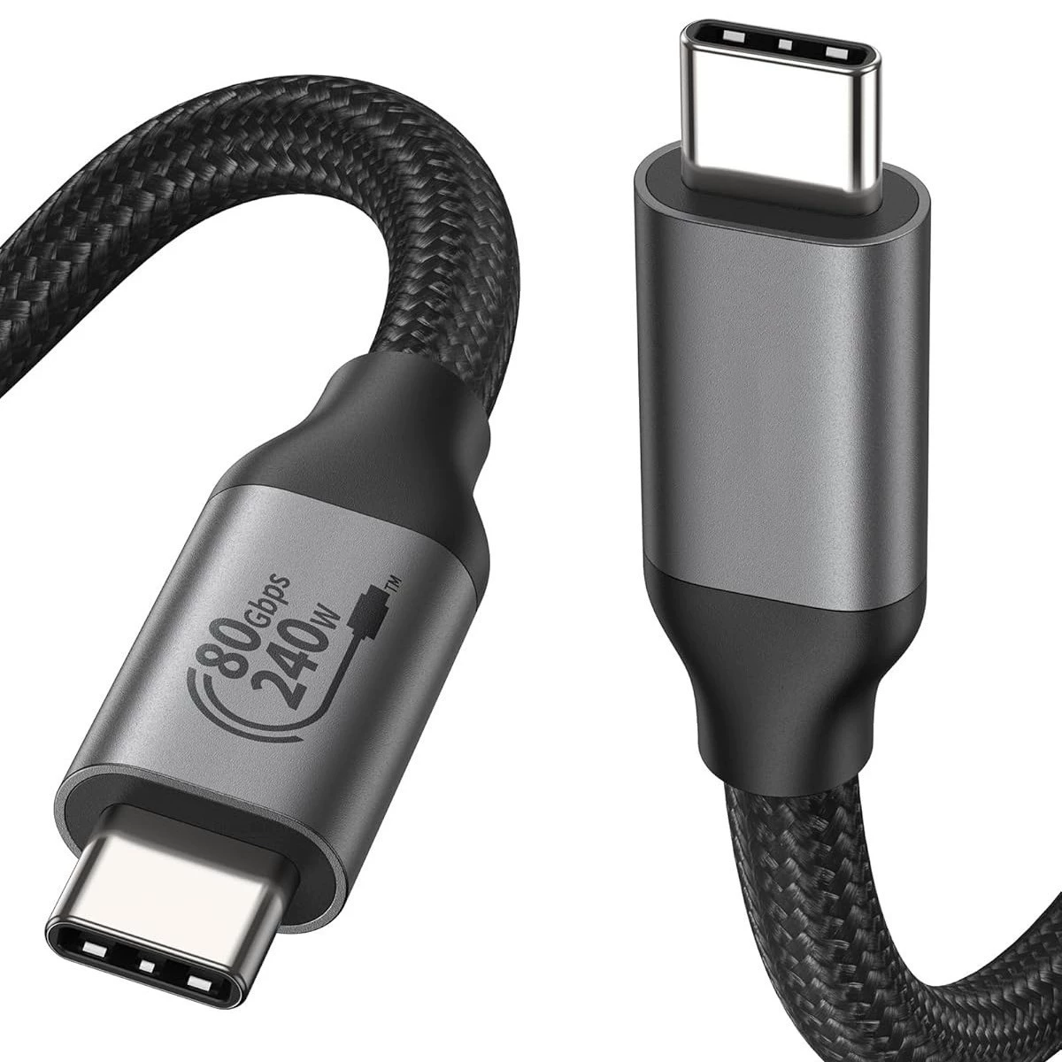 [usb4.0 полнофункциональный кабель данных 16K type-c кабель PD100W240W быстрая зарядка 80Gbps]
