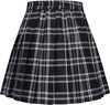 Plaid children's girl's skirt, pleated skirt, suit, children's clothing, Korean style, suitable for teen