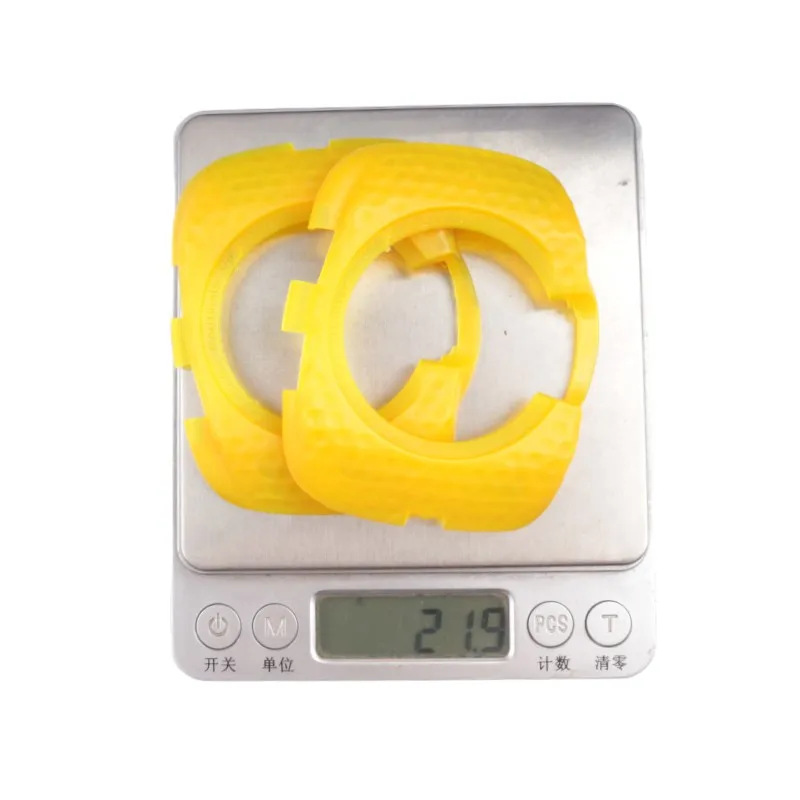 SpeedPlay Zero Lollipop Lollipop Bloqueador Protector Cubierta Protector de férula de pedal de bicicleta Amarillo/Negro