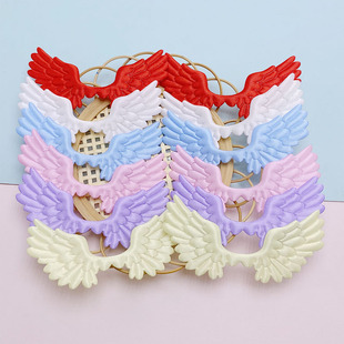 Ultrasonic Embossed Fabric Angel Wings DIY Clothing Accessories Accessories Cos Decorations Toys Accessories