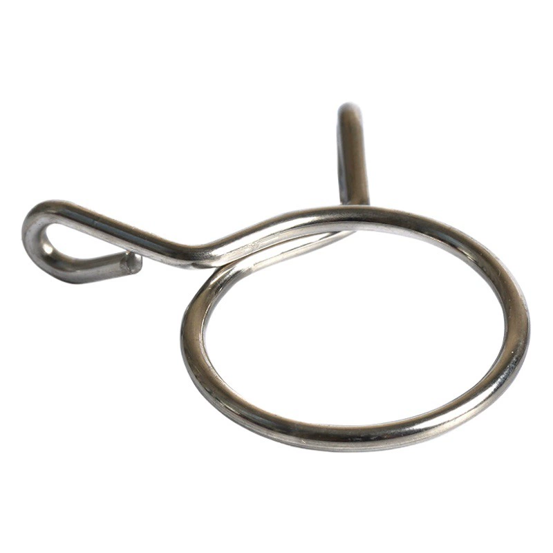 Yilan 304 нержавеющая сталь пружина одиночная стальная проволока зажим ручная защемка быстрая установка зажим для водопровода