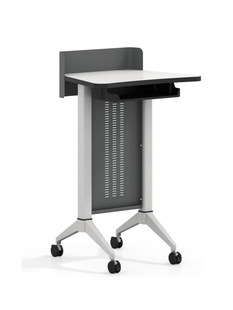 Office Furniture Podium School Teacher Reception Desk Welcome Desk Host Podium Consultation Desk Mobile