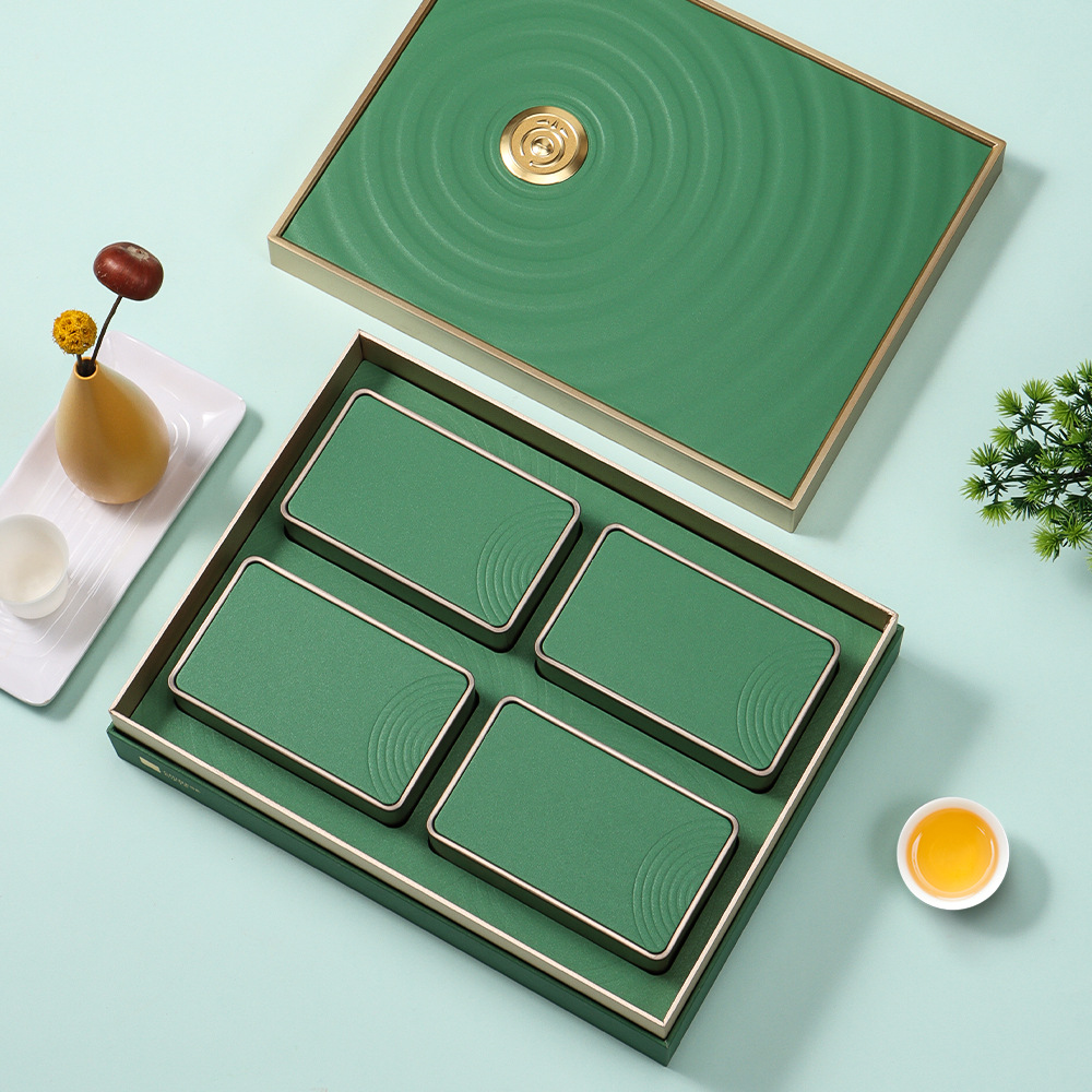 新款茶叶礼盒空盒半斤装恩施玉露日照绿茶明前龙井空盒子