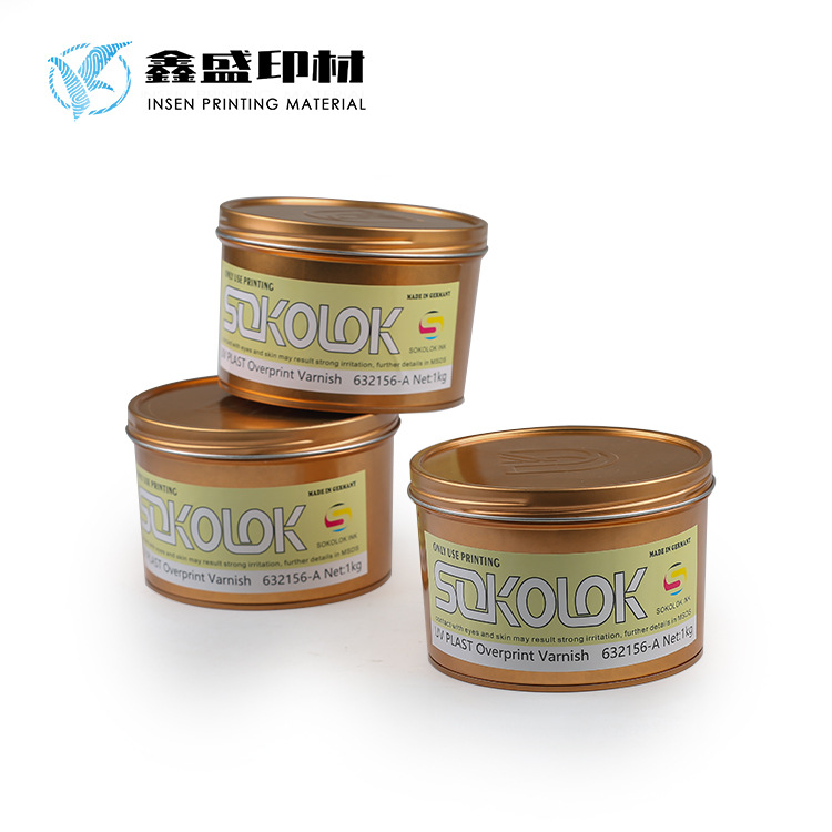 德国SOKOLOK胶印轮转4磅力1500次耐摩耐99%酒精UV墨斗光油