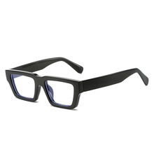 2023跨境新款方形眼镜框 欧美简约时尚百搭防蓝光眼镜 加厚镜框