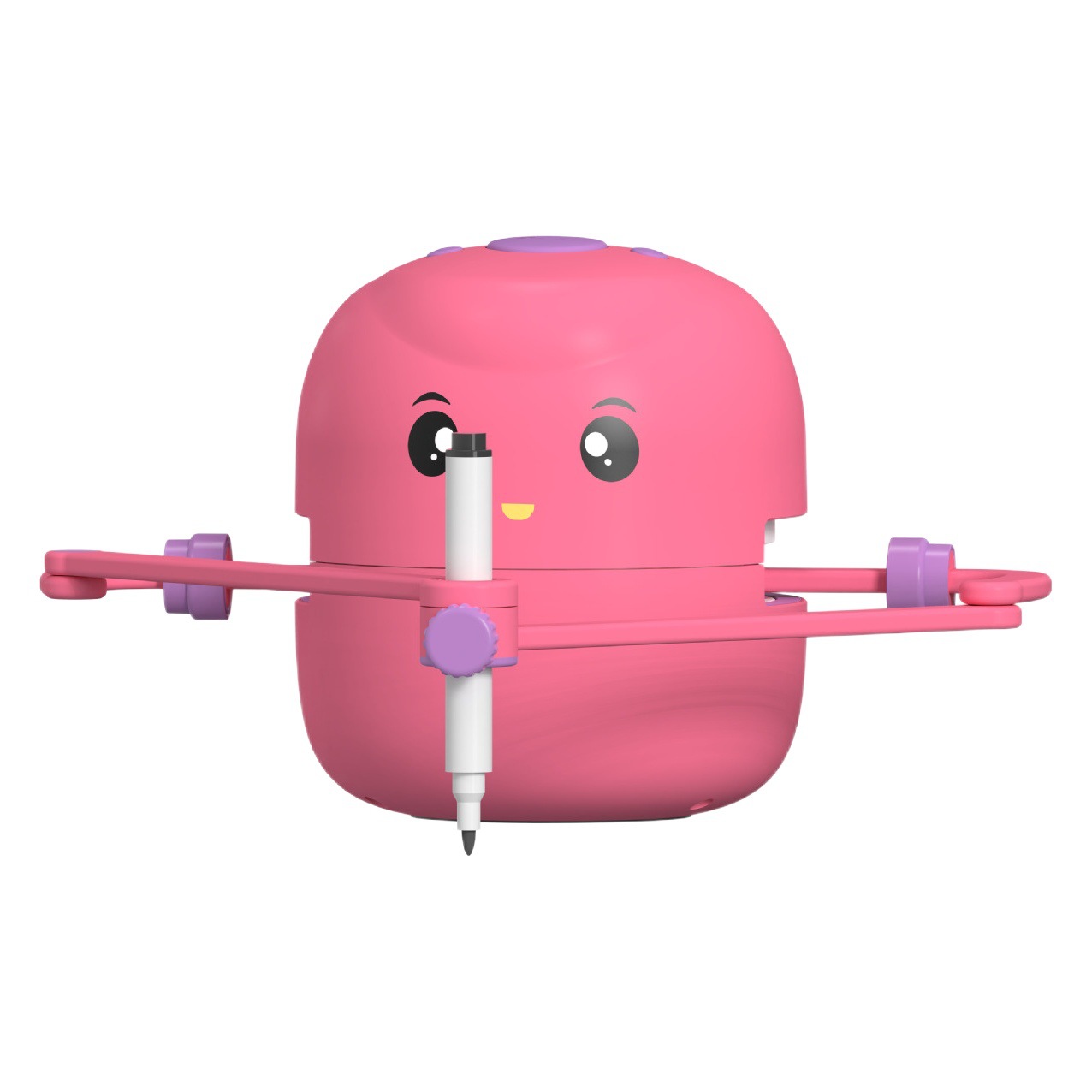 Robot de pintura de iluminación artística para niños, robot de pintura educativo para la primera infancia, juguetes de pintura inteligentes de tallado automático, venta al por mayor