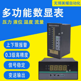 智能测控仪单双多回路巡检仪万能输入二次表压力液位温度报警器