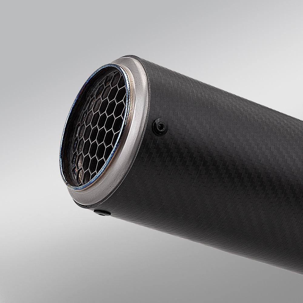 Motorcycle Exhaust Pipe Modification Suitable for Rsv4 Titanium Alloy Integrated Mid-Tail Section Silencer, Non-Destructive Installation