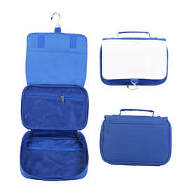 Blue Blank Sublimation Wash Bag
