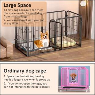 Wholesale Customized Cross-Border Hot-Selling Dog Safety Fence Portable Foldableing Pet Isolation Fence Dog Barrier Safety