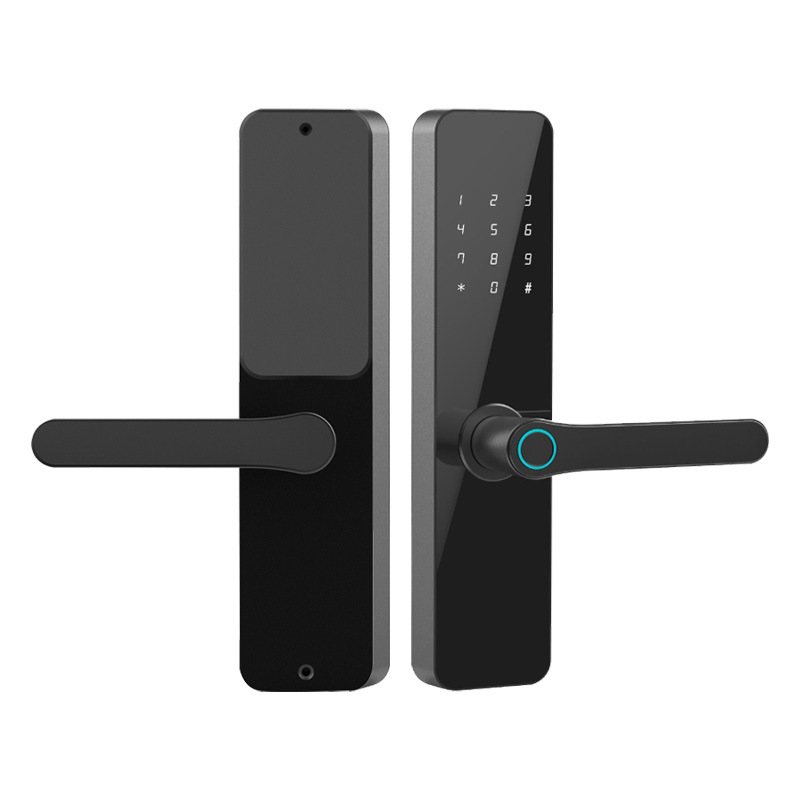 Nueva cerradura inteligente, cerradura de huellas dactilares, cerradura de puerta inteligente, puerta de casa, puerta de oficina, cerradura de apartamento, cerradura de hotel, cuerpo de cerradura de contraseña