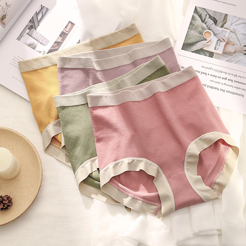 High-Waisted Women's Underwear, Seamless Tummy-Tightening, Butt-Lifting, Belly-Slimming Waistband, Graphene Crotch, Breathable and Comfortable Briefs High-Waisted Women's Underwear, Seamless Tummy-Tightening, Butt-Lifting, Belly-Slimming Waistband, Graphene Crotch, Breathable and Comfortable Briefs