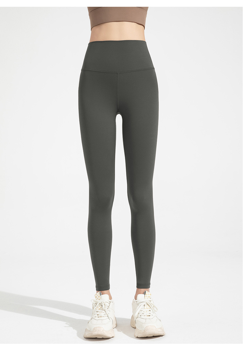 140g Weight Ankle-Length Pants Length Nylon Fabric Type Leggings Pants Type Fitness, Yoga Occasion Solid Color Pattern Spring, Autumn Season Casual, Sports Style Casual Sports Solid Color Nylon Active Bottoms Leggings 8