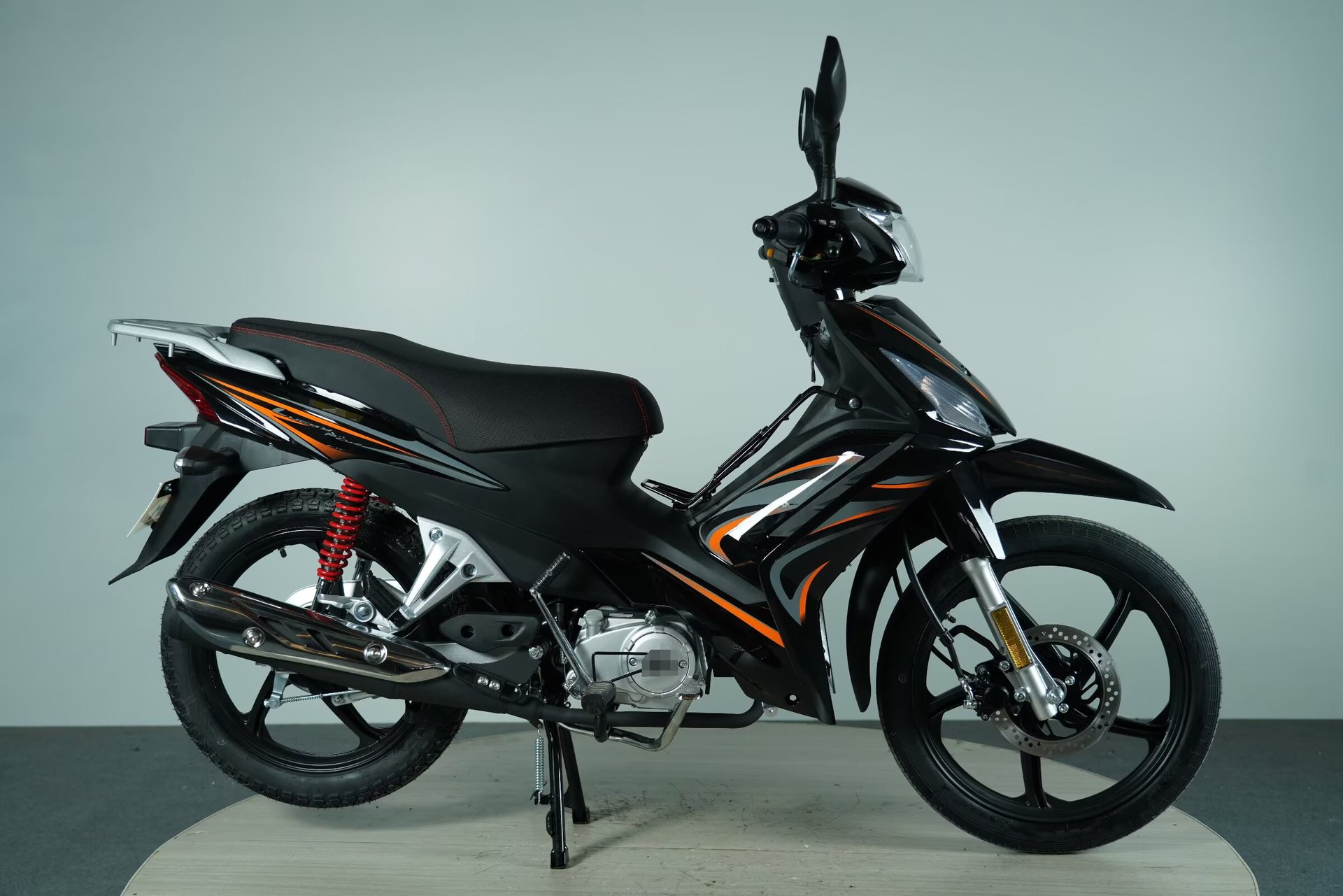 Cross-Border Kavaki Two-Wheeled Fuel-Powered Motorcycle, Vintage Underbone Motorcycle, Kawasaki Fuel-Efficient Two-Wheeler