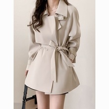 风衣外套女春秋2023年新款时尚洋气高端设计感气质小个子韩版大衣