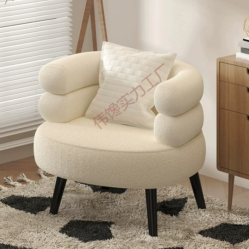 Интернет-знаменитость BOBO, стул для отдыха, кресло для макияжа в спальне, туалетный столик, спинка, туалетный столик, табурет для гостиной, одиночный.