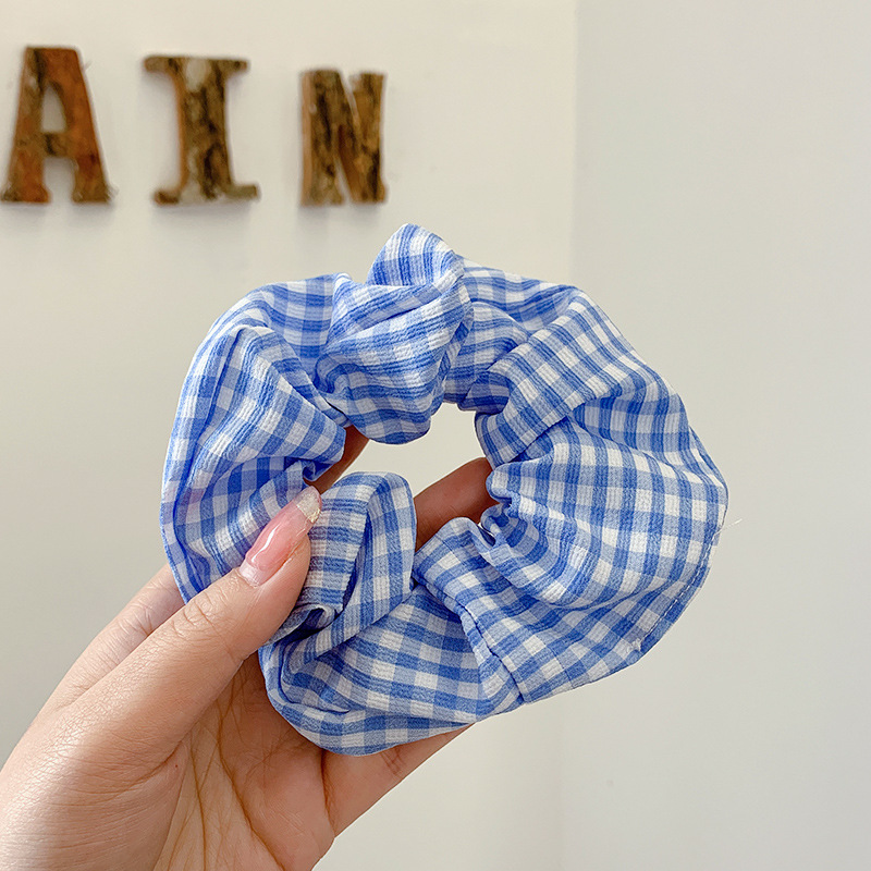 Ballet estilo encaje intestino grueso lazo para el cabello de alto valor con cola de caballo cuerda para el cabello flor para la cabeza niña de verano bola cabeza cuerda para el cabello accesorios para el cabello