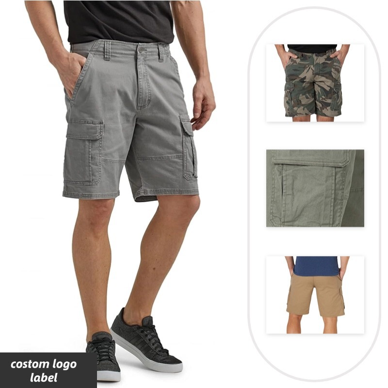 Cross-Border Foreign Trade Men's Cargo Shorts European and American Multi-Pocket Functional Five-Point Casual Mountaineering and Hiking Shorts Cross-Border Foreign Trade Men's Cargo Shorts European and American Multi-Pocket Functional Five-Point Casual Mountaineering and Hiking Shorts
