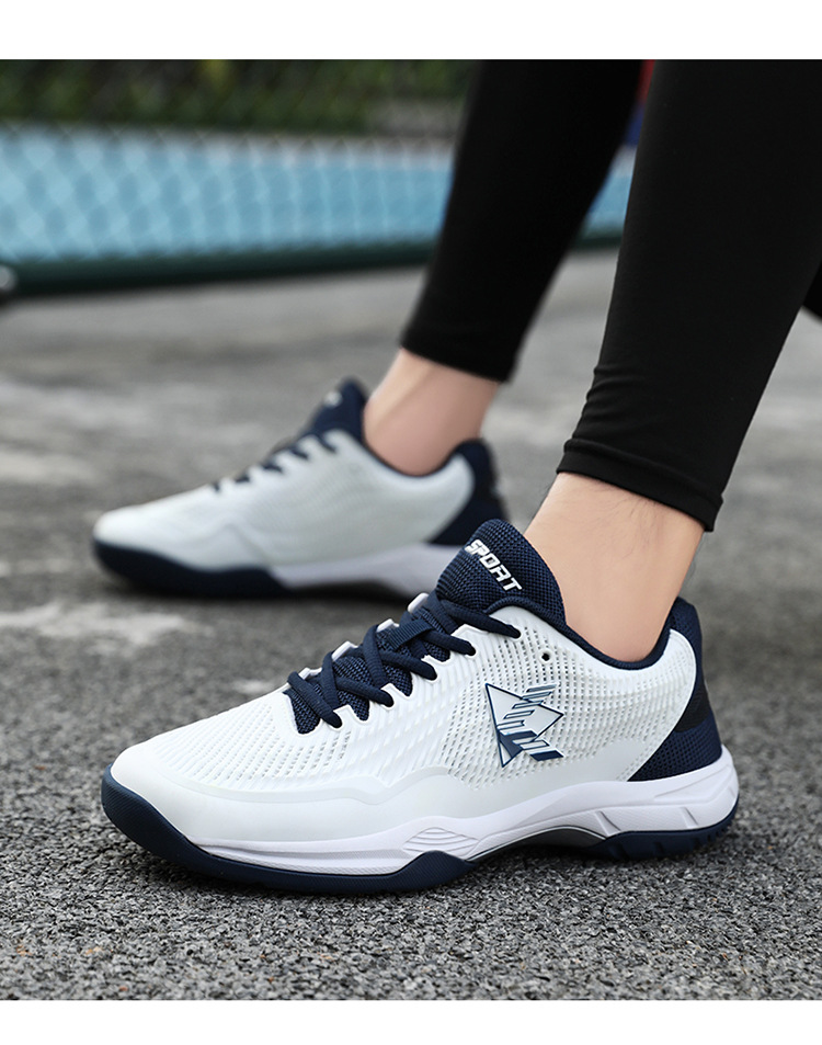 Zapatos de bádminton estilo pareja, competiciones deportivas de estudiantes jóvenes de entrenamiento profesional, zapatos de voleibol para mujeres, anti_voghion.com