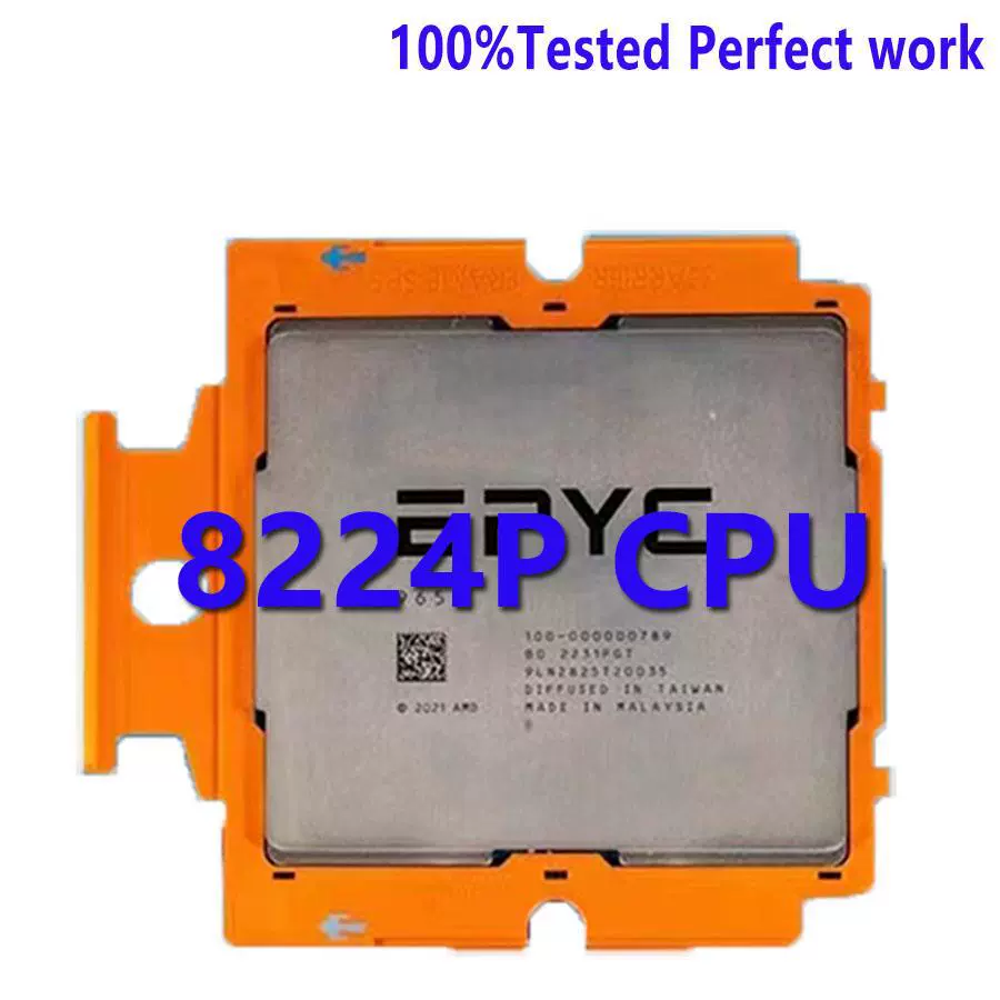 Процессор Epyc 8224p версия CPU 24 ядер / 48 потоков 2.55-3.0 ГГц, кэш, TDP, разъем SP5