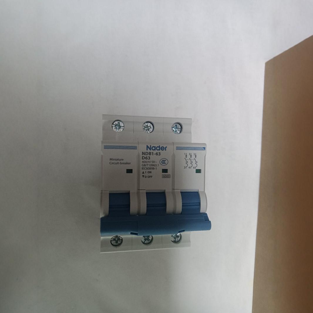 全新原装微型断路器NDB1-63 3P D63A