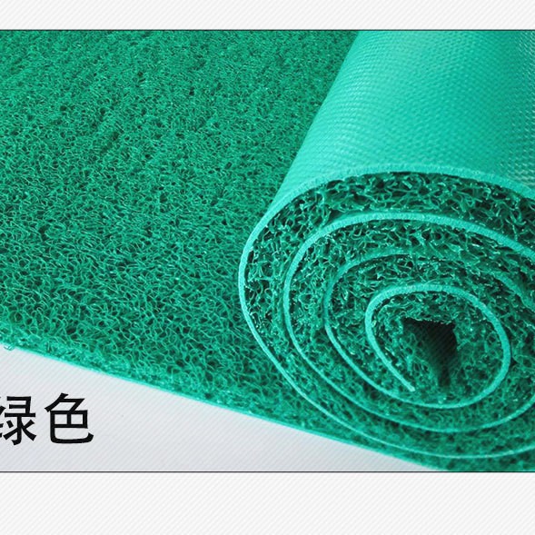 Alfombra de bucle de alambre PVC plástico Hotel Bienvenido alfombra de puerta antideslizante puerta de entrada ascensor antideslizante alfombra de piso de bucle de alambre