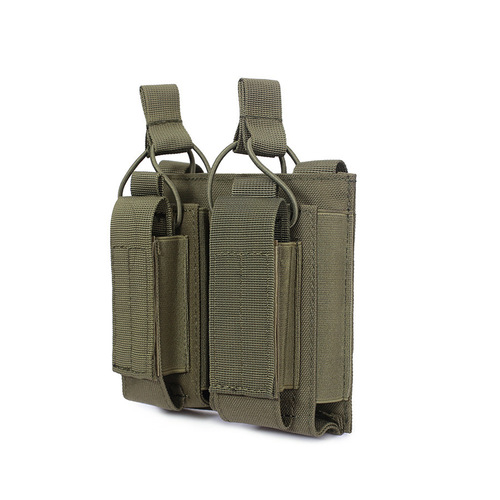 New tactical two-link bag, three-link magazine bag, attachment pistol magazine bag, multi-purpose storage bag for military fans