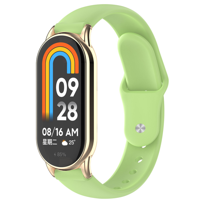 Xiaomi Mi Band 10用ストラップ、バックル付きシリコンXiaomi Smart Band 8 9交換用リストバンド、越境対応|undefined
