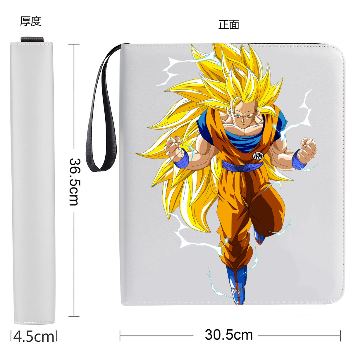 Juego Rey fuego sombra Bao Ke Meng Star Card Collection Book Venta al por mayor 9 Palacio rejilla impresión 3X4 titular de la tarjeta de hojas sueltas carpeta