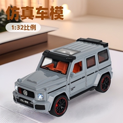 音の光は慣性のオフロードのおもちゃの車をシミュレーションします。