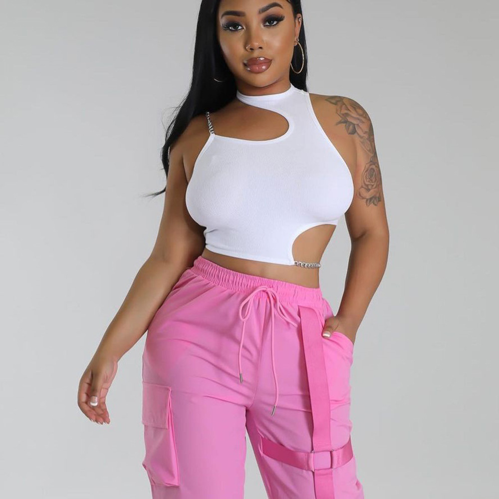 Irregular Halterneck Camisole Image 10