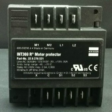 德国KRIWAN公司INT369R电机保护器41AA1600E替代品