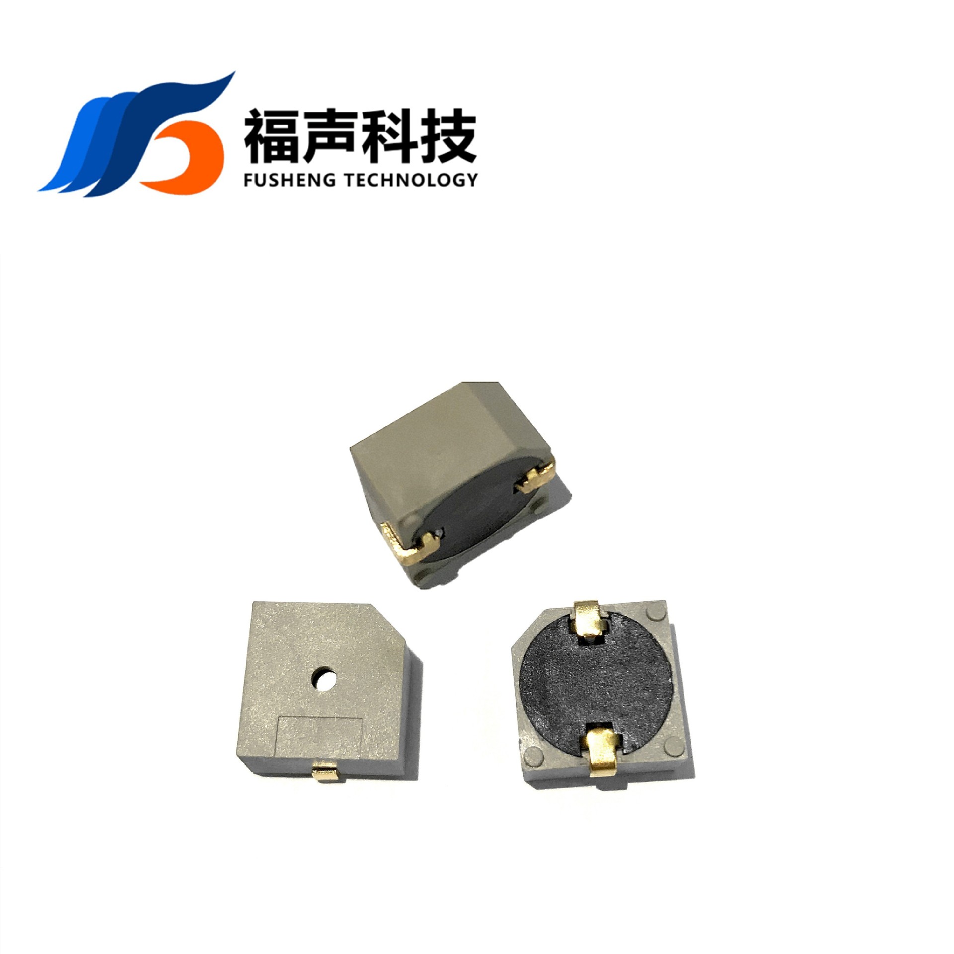 FUET1365F无源贴片蜂鸣器5V无源蜂鸣器 12.8*12.8*6.5mm高分贝