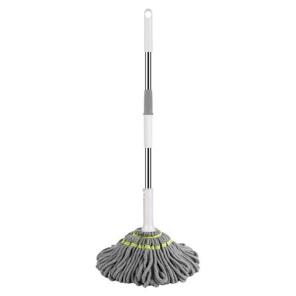 Hand-free self-swappable mop mop rotating cotton head household…