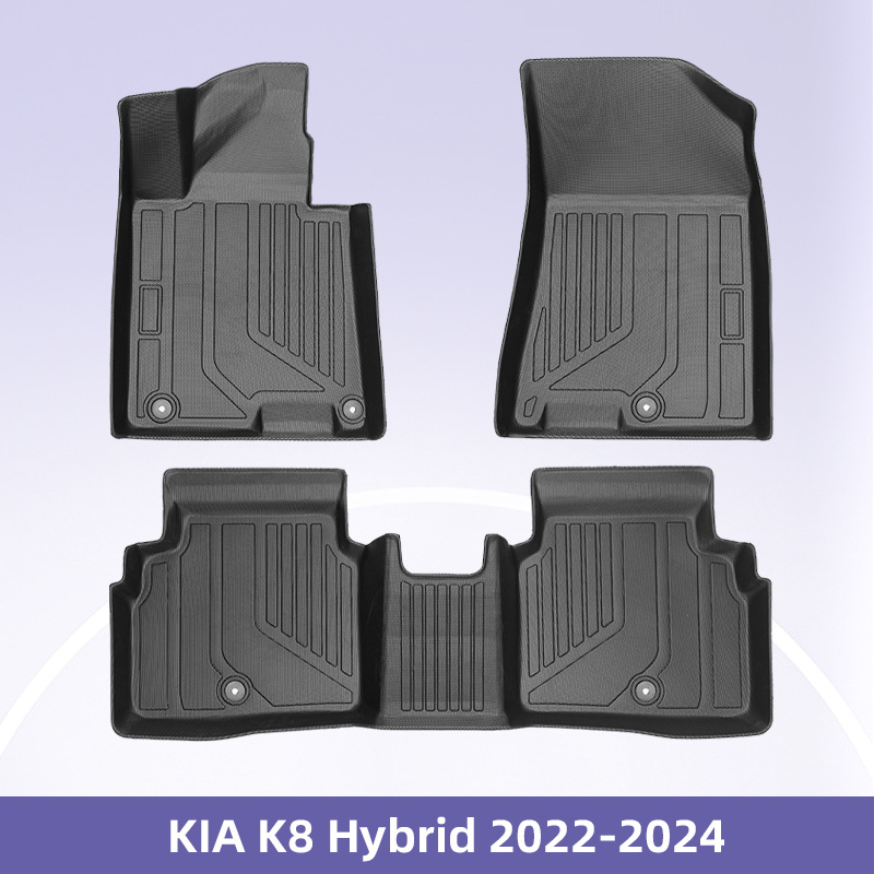 Aplicable a Corea del Sur han국 22 - 24 Kia K8 híbrido 3D todo el tiempo material TPE almohadilla de pie de automóvil