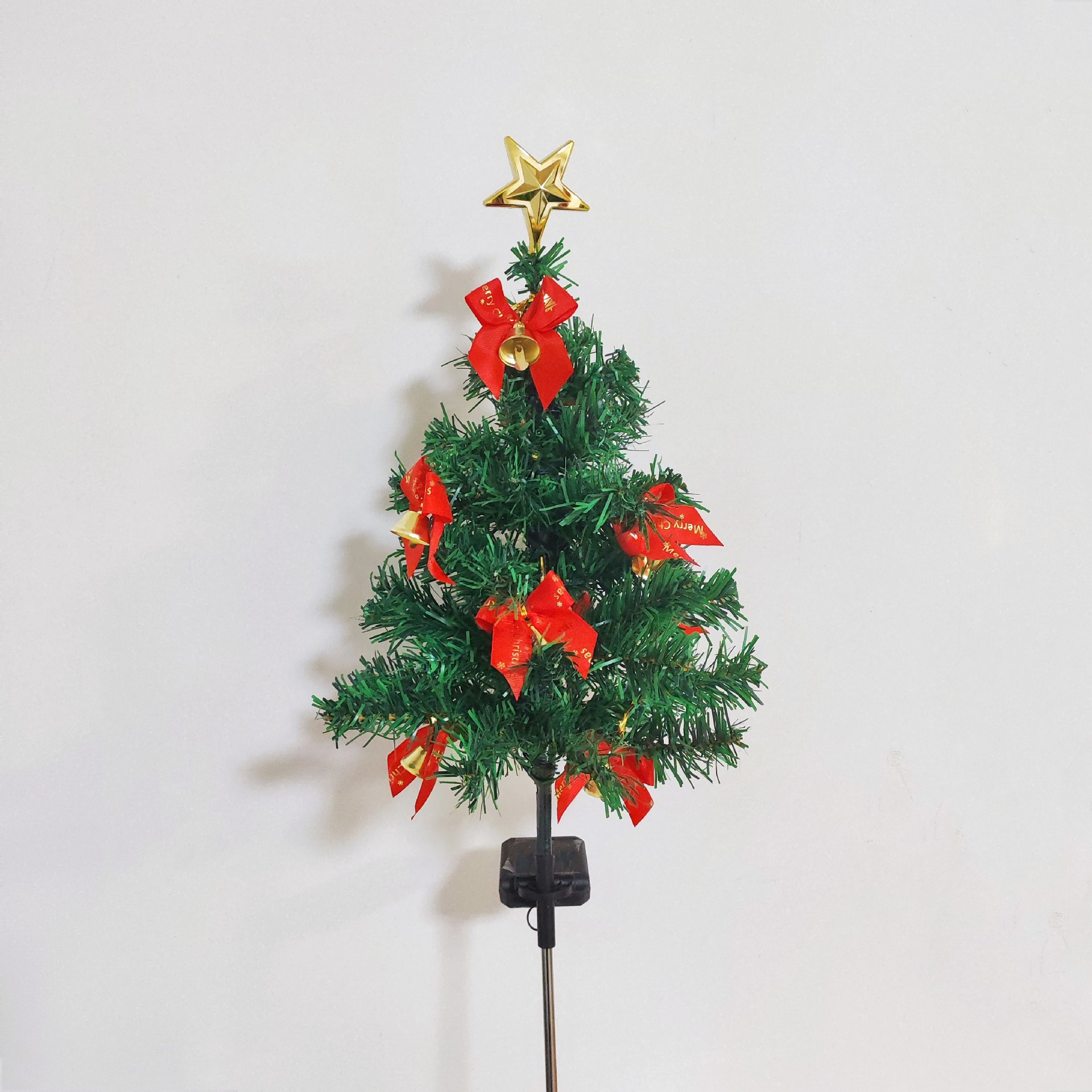 Luces solares de paisaje con forma de árbol de Navidad, nuevas para 2024, directamente del fabricante image 8