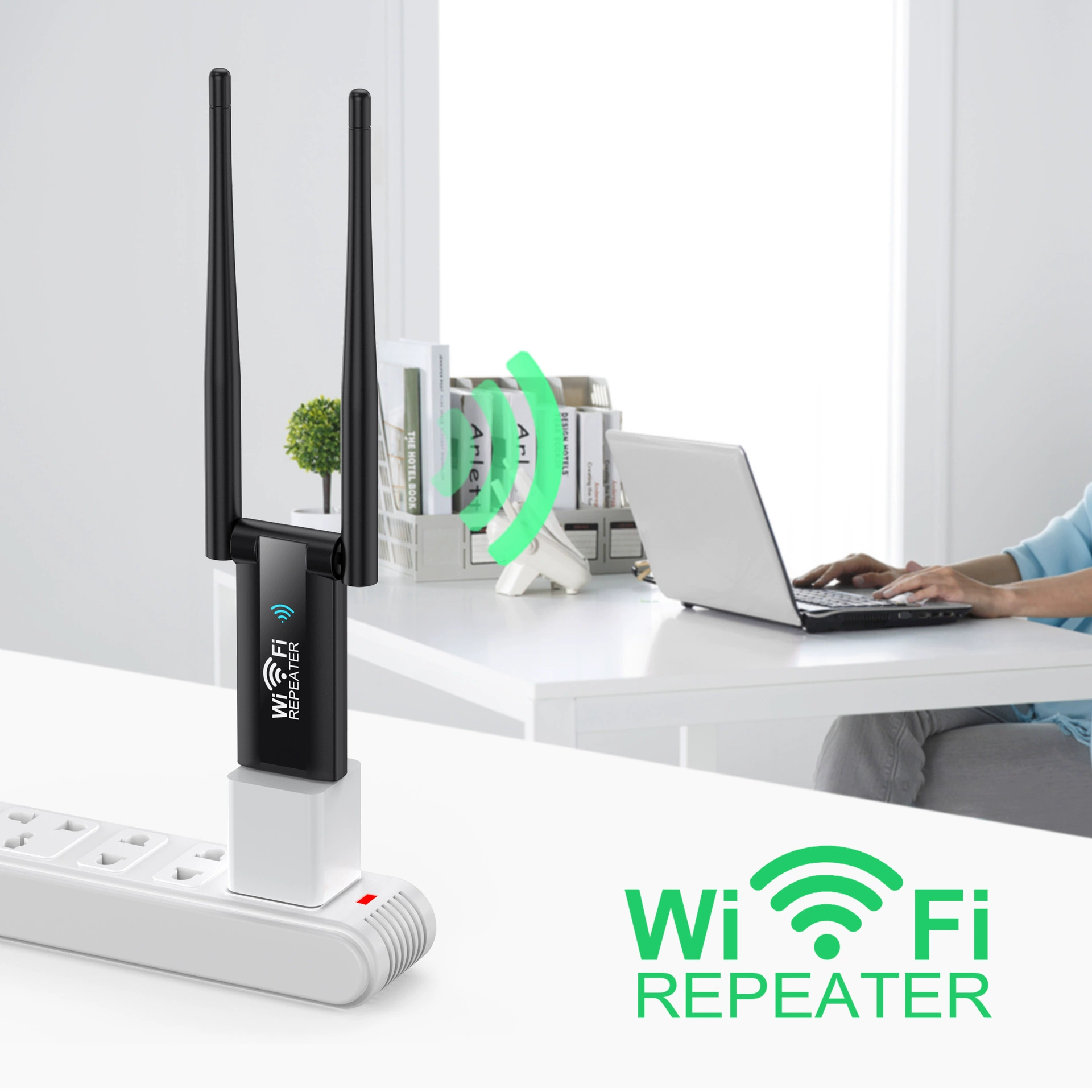 USB-беспроводной повторитель маршрутизации сигнала wifi 300М сетевое расширение усилитель новый переносной